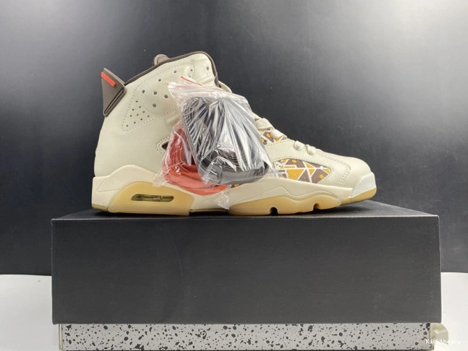Kick Theory Quai54 Sail CZ4152-100 AIR 6 Retro Jordan Brown (2020) 0820